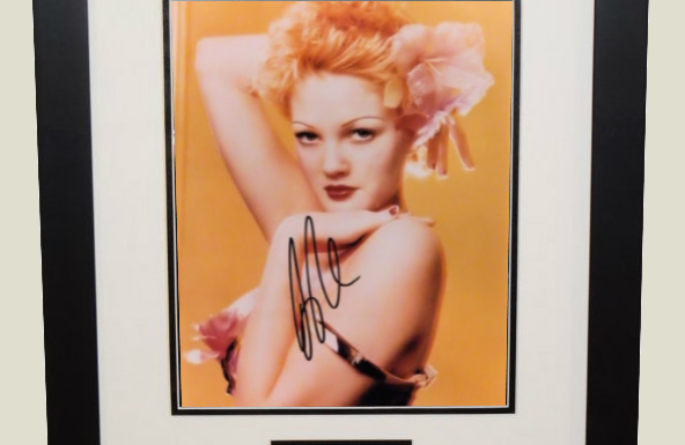 #2 – Drew Barrymore Signed Photograph