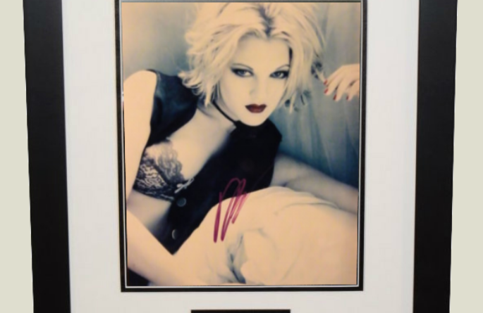 #1 – Drew Barrymore Signed Photograph