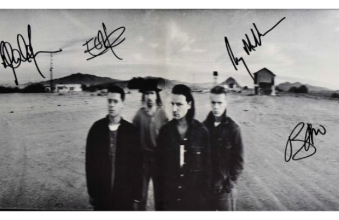 U2 Signed Poster