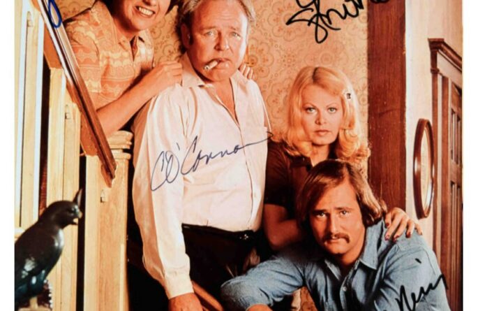 #3 All In The Family Signed Photograph