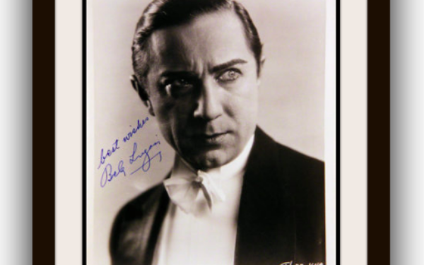 Bela Lugosi Signed Photograph