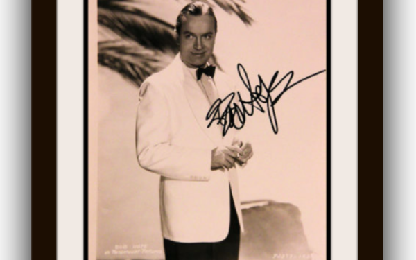 Bob Hope Signed Photograph