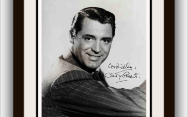 Cary Grant Signed Photograph