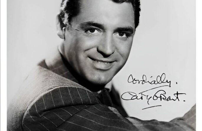 Cary Grant Signed Photograph
