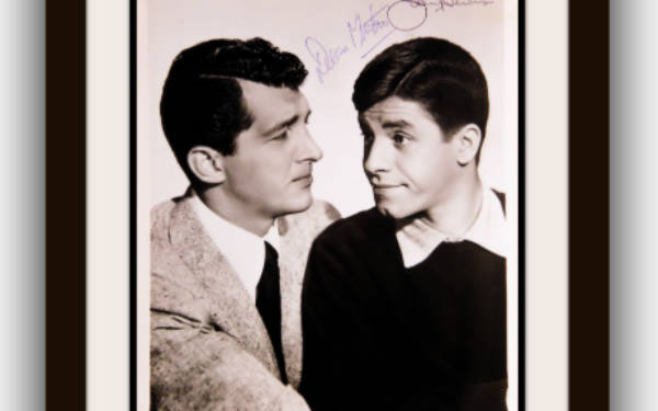 Dean Martin & Jerry Lewis Signed Photograph
