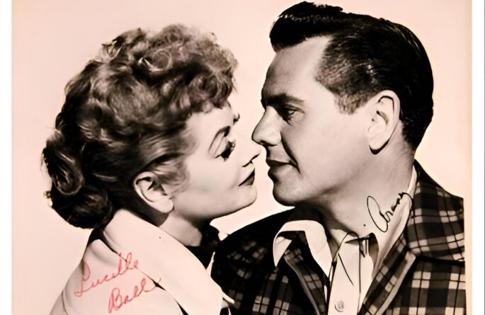 Desi Arnez & Lucille Ball Signed Photograph