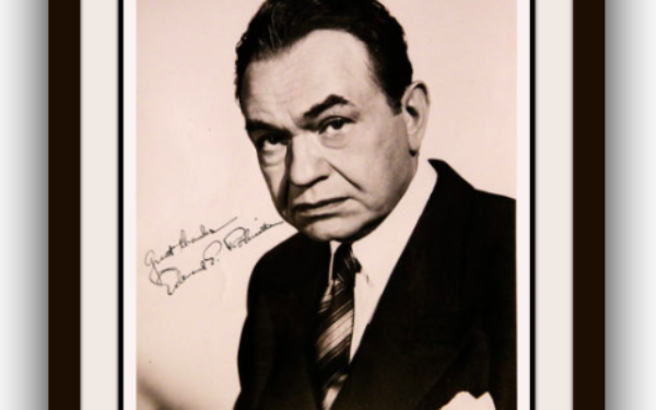 Edward G. Robinson Signed Photograph