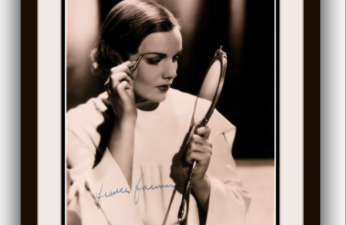 Frances Farmer Signed Photograph