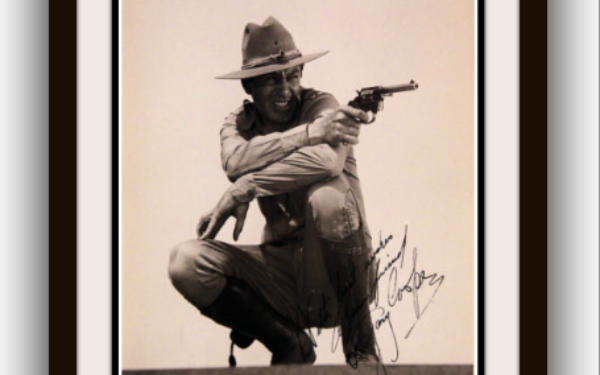 Gary Cooper Signed Photograph