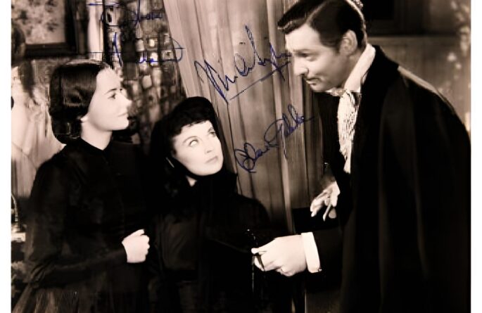 Gone With The Wind Signed Photograph