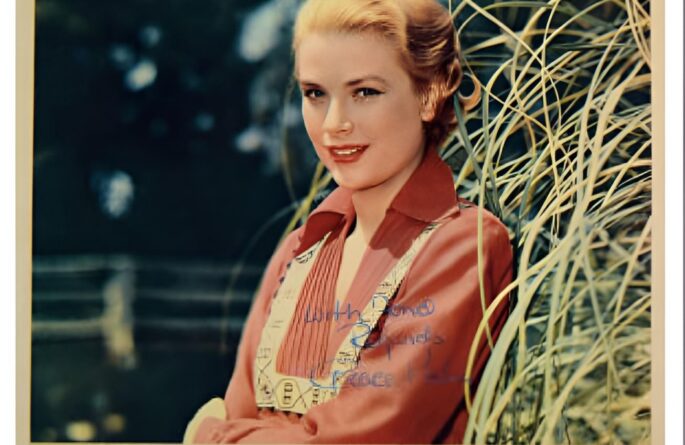 Green Fire – Grace Kellly Signed Photograph