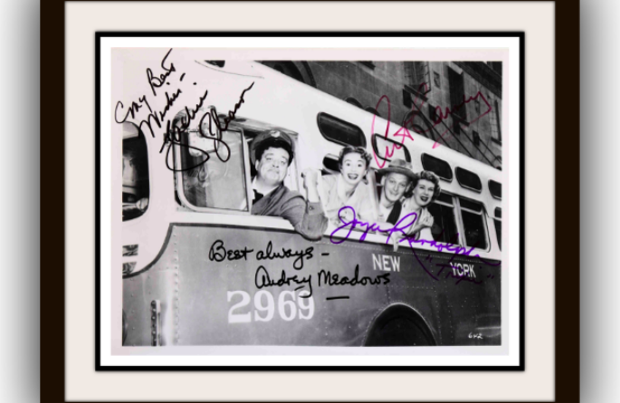 The Honeymooners Signed Photograph