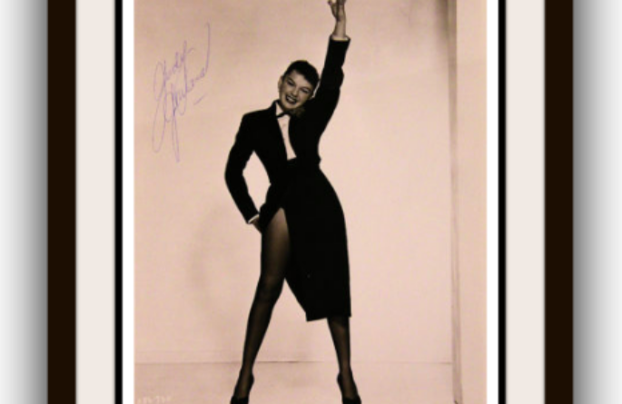 Judy Garland Signed Photograph