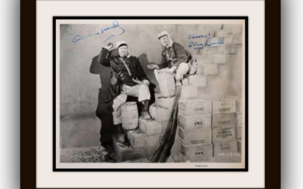 Laurel & Hardy Signed Photograph