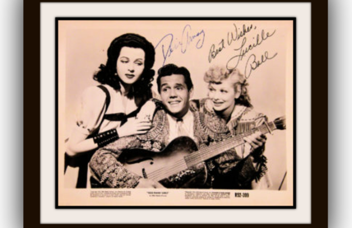 #2 Desi Arnez & Lucille Ball Signed Photograph