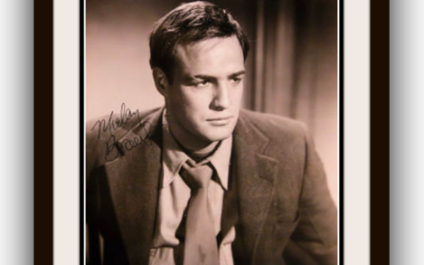 Marlon Brando Signed Photograph