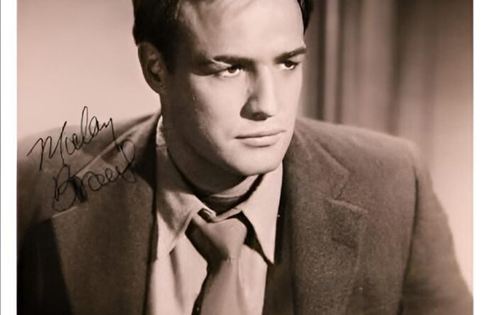Marlon Brando Signed Photograph