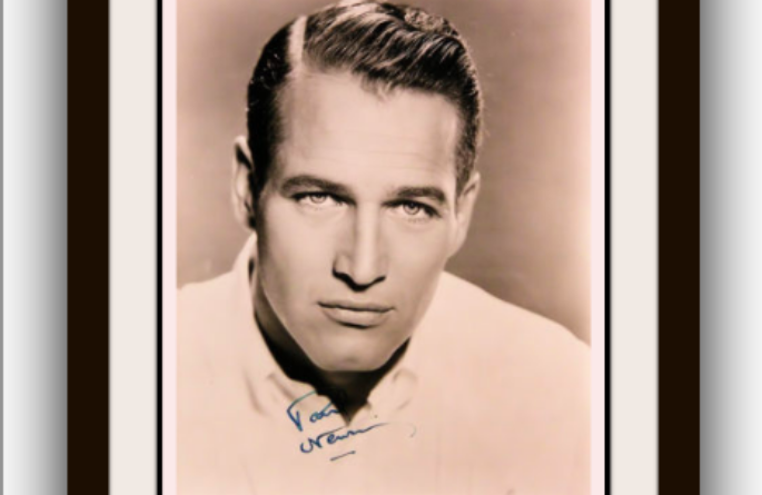 Paul Newman Signed Photograph