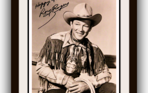 Roy Rogers Signed Photograph