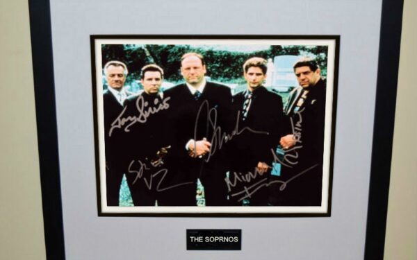 Sopranos Signed Photograph