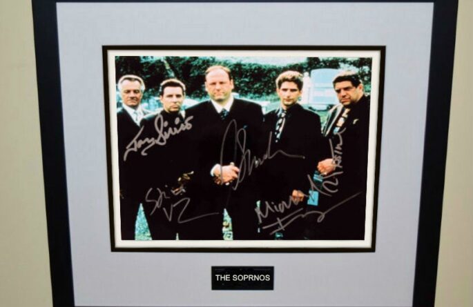 Sopranos Signed Photograph