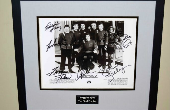 Star Trek V Signed Photograph