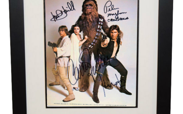 Star Wars Signed Photograph