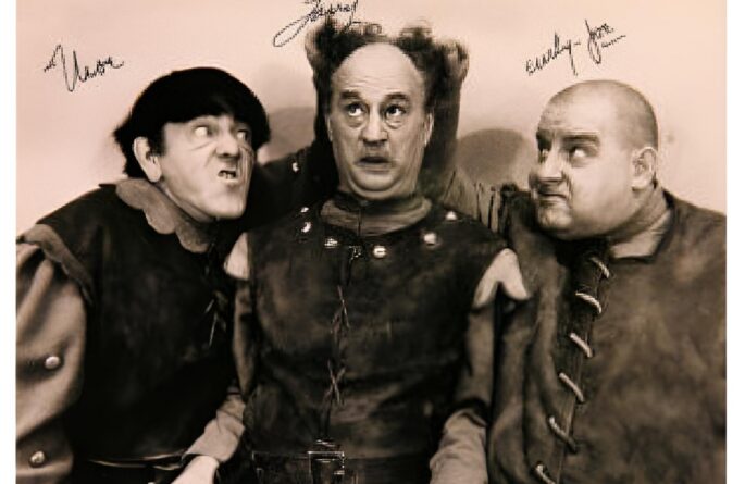 The Three Stooges Signed Photograph