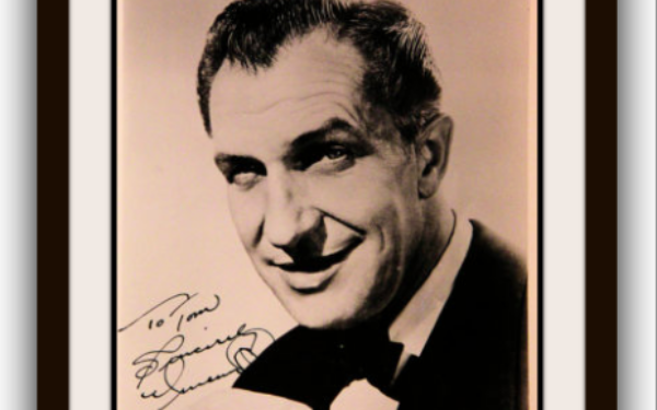 Vincent Price Signed Photograph