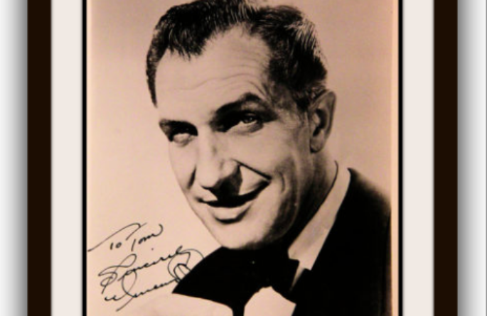 Vincent Price Signed Photograph