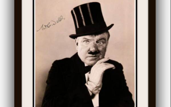 W.C. Fields Signed Photograph