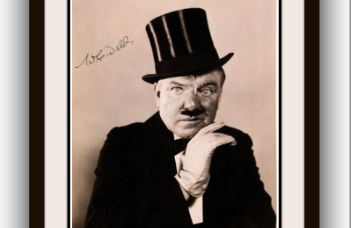 W.C. Fields Signed Photograph
