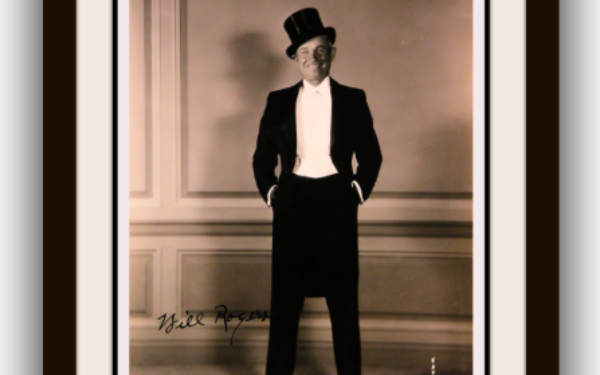 Will Rogers Signed Photograph