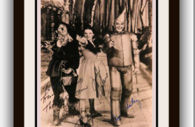 #3 Wizard Of Oz Signed Photograph