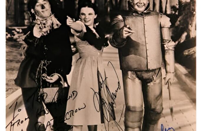 #3 Wizard Of Oz Signed Photograph
