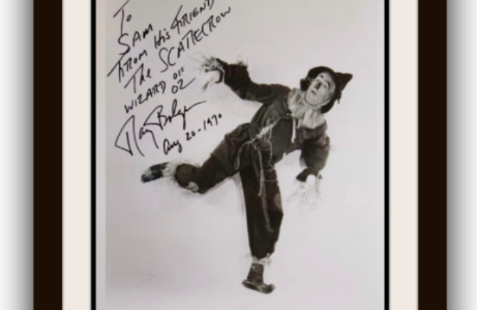 Wizard Of Oz Signed Photograph