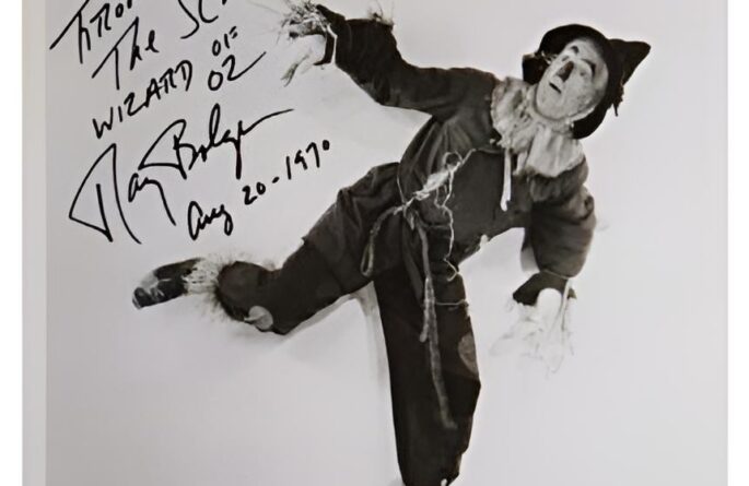 Wizard Of Oz Signed Photograph