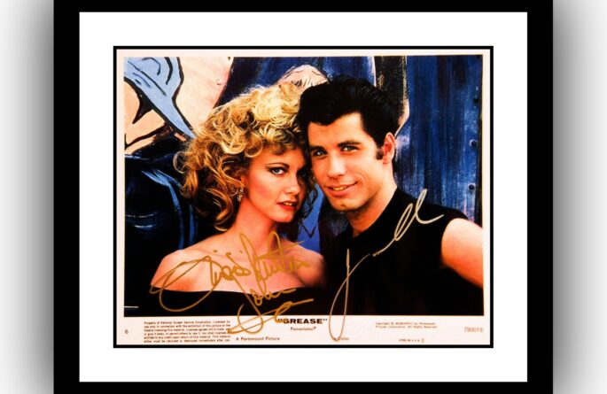 Grease Signed Photograph