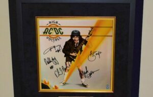 Framed Signed Albums