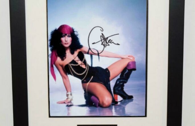 #2-Cher Signed 8×10 Photograph