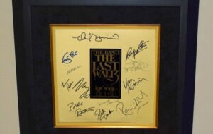 Framed Signed Albums